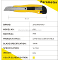 Plastic ABS Quick-Change Blades Utility Knife Sliding Blade